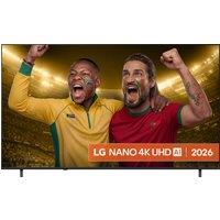 LG NANO AI NU85 85" 4K Ultra HD Smart TV [2026] - 85NU850B6LA, Black