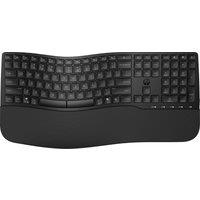 HP 680 Comfort Dual-Mode Wireless Keyboard - Black, Black