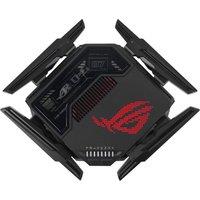 ASUS ROG RAPTURE GT-BE98 WIFI 7 Dual 2.4Ghz and 5Ghz Wireless Router, Black
