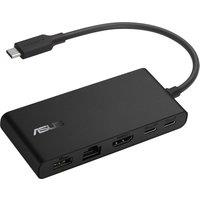 ASUS Dual 4K USB-C Dock - Black, Black