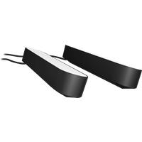 Philips Hue Ambiance Play White & Colour Lightbar Double Pack, Black