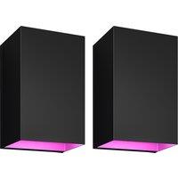 Philips Hue Ambiance Resonate Wall Light, Black