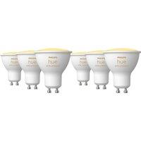 Philips Hue Ambiance White GU10 6 Pack, White