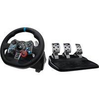 Logitech G29 Driving Force Steering Wheel and Pedals - Black, Black