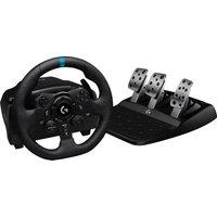 Logitech G923 Steering Wheel and Pedals For PC,PlayStation 4,PlayStation 5 - Black, Black