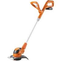 Flymo 18V P4A EasiTrim 230 Kit Battery 970638501 Grass Trimmer - Black / Orange, Black