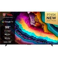 TCL P745K 98" 4K Ultra HD Smart Google TV [2024] - 98P745K, Black