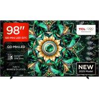 TCL Q7C 98" 4K Ultra HD MiniLED Smart Google TV - 98Q7C-UK, Silver