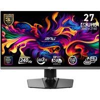MSI MPG 272URX QD-OLED 4K Ultra HD 240Hz OLED Gaming Monitor - Black, Black
