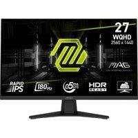 MSI MAG 274QF 27" WQHD 180Hz Gaming Monitor - Black, Black