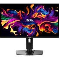 MSI MAG 271QP QD-OLED X28 26.5" Wide Quad HD 280Hz OLED Gaming Monitor - Black, Black