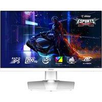 MSI MAG 274QRFW E20 27" WQHD 200Hz Gaming Monitor - White, White