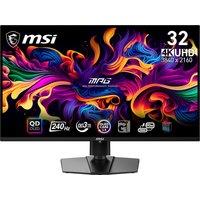 MSI MPG 321URX QD-OLED 31.5" 4K Ultra HD 240Hz Gaming Monitor - Black, Black