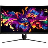 MSI MAG 321CUP QD-OLED 4K UHD 165Hz OLED Curved Gaming Monitor - Black, Black