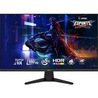 MSI MAG 325QF E18V 31.5" WQHD 180Hz Gaming Monitor - Black, Black