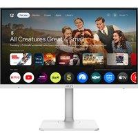 MSI Modern MD272UPSW 27" 4K Ultra HD 60Hz Smart Monitor - White, White