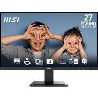 MSI PRO MP273U 27" 4K Ultra HD Monitor - Black, Black