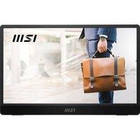 MSI Pro MP161 E2U 15.6" Full HD 60Hz Portable Monitor - Black, Black