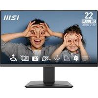 MSI Pro MP223 E2 21.45" Full HD 100Hz Monitor - Black, Black