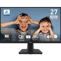 MSI Pro MP275Q 27" Wide Quad HD 100Hz Monitor - Black, Black