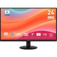 MSI Pro MP242L 23.8" Full HD Monitor - Black, Black