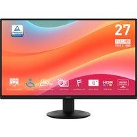 MSI PRO MP272L 27" Full HD 100Hz Monitor - Black, Black