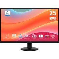 MSI Pro MP252L 24.5" Full HD 100Hz Monitor - Black, Black