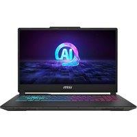 MSI Cyborg 15 AI A1VEK-002UK 15.6" Gaming Laptop - NVIDIA GeForce RTX 4050, Intel Core Ultra 7, 512GB SSD - Black, Black