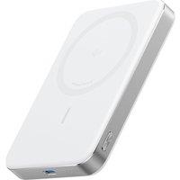 Anker MagGo Wireless Power Bank (10K, Slim) 10000mAh - White, White