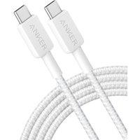 Anker Braided USB-C to USB-C Charging Cable 1.8 m, White