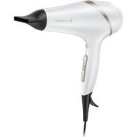 Remington HYDRAluxe Hair Dryer With 3 Accessories - White, White