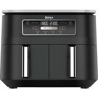 Ninja Foodi 4-in-1 Dual Zone AF200UK Air Fryer - Black, Black