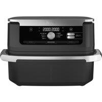 Ninja Foodi FlexDrawer Dual AF500UK Air Fryer - Black, Black