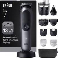 Braun All-in-One Series 7, 13in1 Hair Clipper - Black, Black