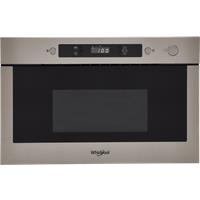 Whirlpool AMW423/IX 38cm High, Built In Small Microwave - Stainless Steel, Stainless Steel