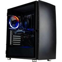 CyberPowerPC AO22222 Gaming PC - NVIDIA GeForce RTX 4060, AMD Ryzen 5, 1TB SSD - Black, Black