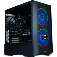 CyberPowerPC AO22224 Gaming PC - NVIDIA GeForce RTX 4060 Ti, Intel Core i5, 1TB SSD - Black, Black