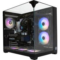 CyberPowerPC AO22230 Gaming PC - NVIDIA GeForce RTX 5060 Ti, AMD Ryzen 5, 1TB SSD - Black, Black