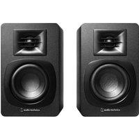 Audio Technica Bookshelf Speakers Wireless Speaker - Black, Black