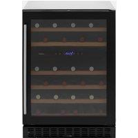 Amica AWC600BL Wine Cooler - Black - G Rated, Black