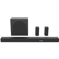 Hisense AX5100Q 5.1 Soundbar with Wireless Subwoofer - Black, Black
