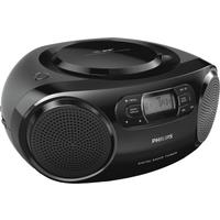 Philips AZB500/12 Digital Radio with DAB / DAB+ / FM Tuner and CD Player - Black, Black