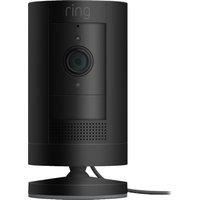 Ring Stick Up Cam Plug-In (Gen 3) Full HD 1080p Smart Home Security Camera - Black, Black