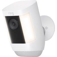Ring Battery Powered Spotlight Cam Pro Full HD 2K IP security camera - White, White