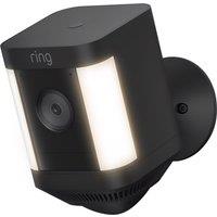 Ring Battery Powered Spotlight Cam Plus Full HD 1080p IP security camera - Black, Black