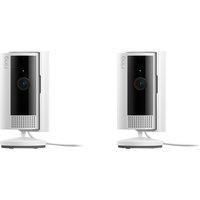 Ring Indoor 2-camera system Full HD 1080p IP security camera - White, White