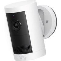 Ring Outdoor Camera Plus (Battery) 2K Smart Home Security Camera - White, White