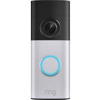 Ring Wired Video Doorbell Plus Smart Doorbell - Satin Grey, Grey