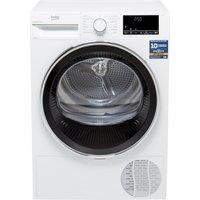 Beko B3T41011DW 10Kg Condenser Tumble Dryer - White - B Rated, White