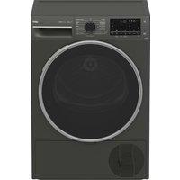 Beko B5T49251IMG Wifi Connected 9Kg Heat Pump Tumble Dryer - Grey - B Rated, Grey